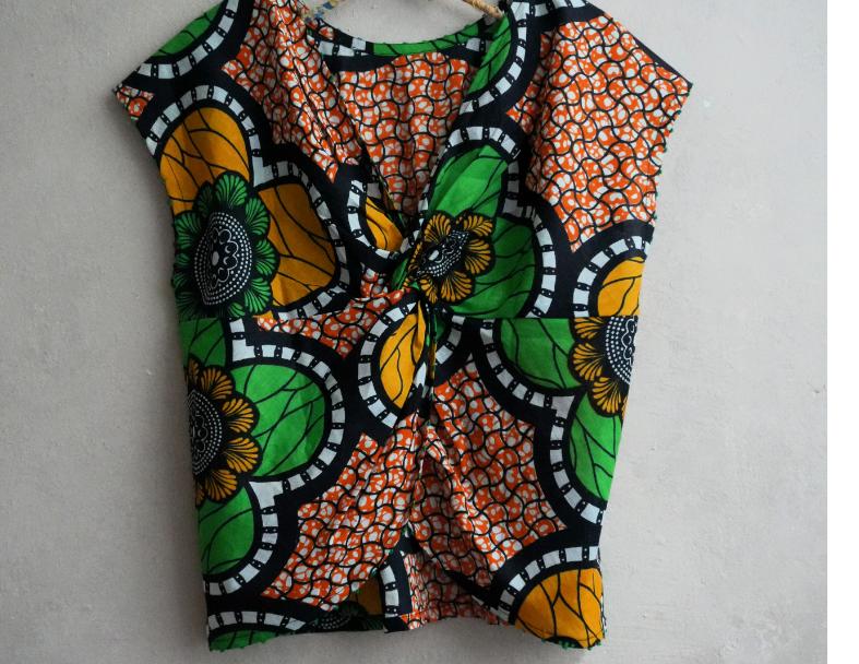 AFRICA CROSS BLOUSE* 1