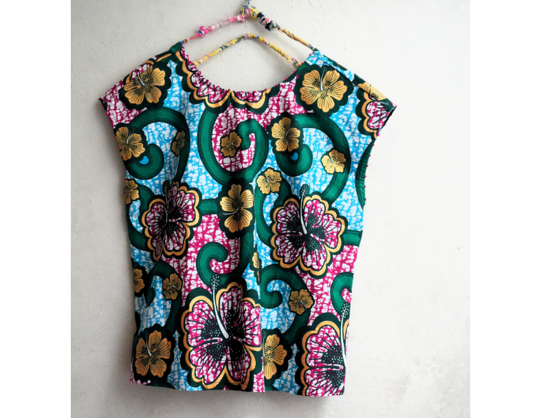 AFRICA CROSS BLOUSE*金黃扶桑 4