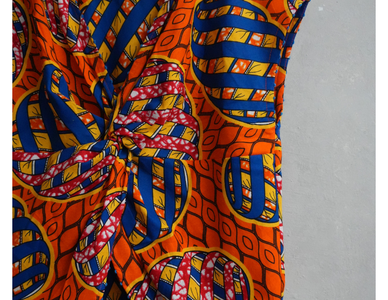 AFRICA CROSS BLOUSE*橘色可可 2