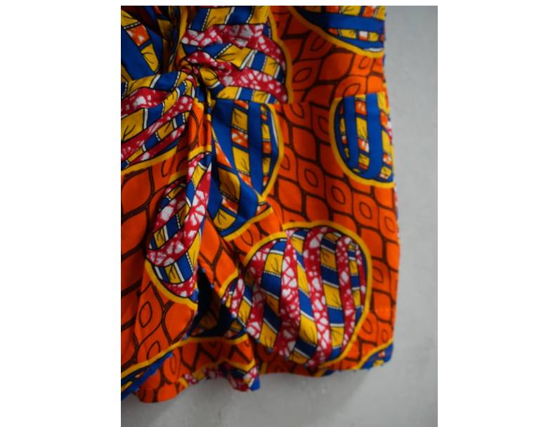 AFRICA CROSS BLOUSE*橘色可可 3