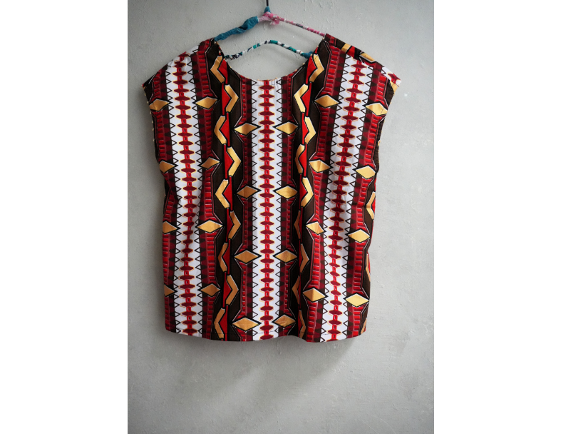 AFRICA CROSS BLOUSE* 金黃上量 3