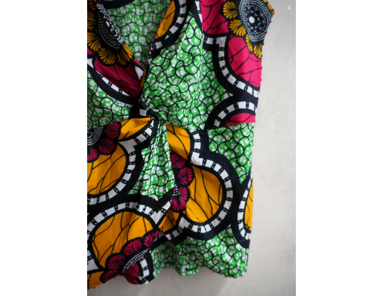AFRICA CROSS BLOUSE*Green 3