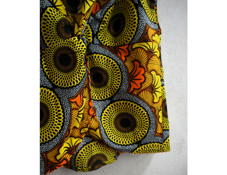 AFRICA CROSS BLOUSE*Yellow 2