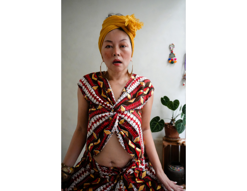 AFRICA CROSS BLOUSE* 金黃上量 4