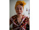 AFRICA CROSS BLOUSE* 金黃上量