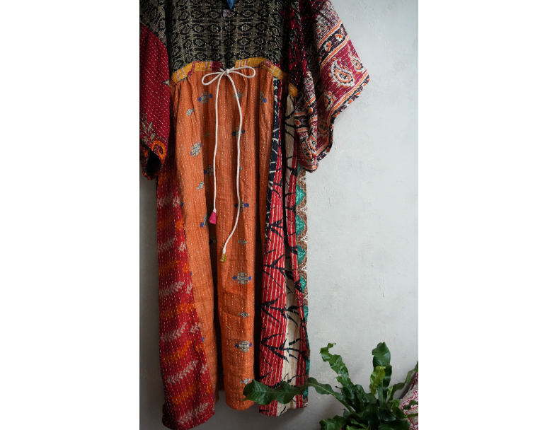 Kantha Gauze 棉紗老甘達洋裝*3 Sold 7
