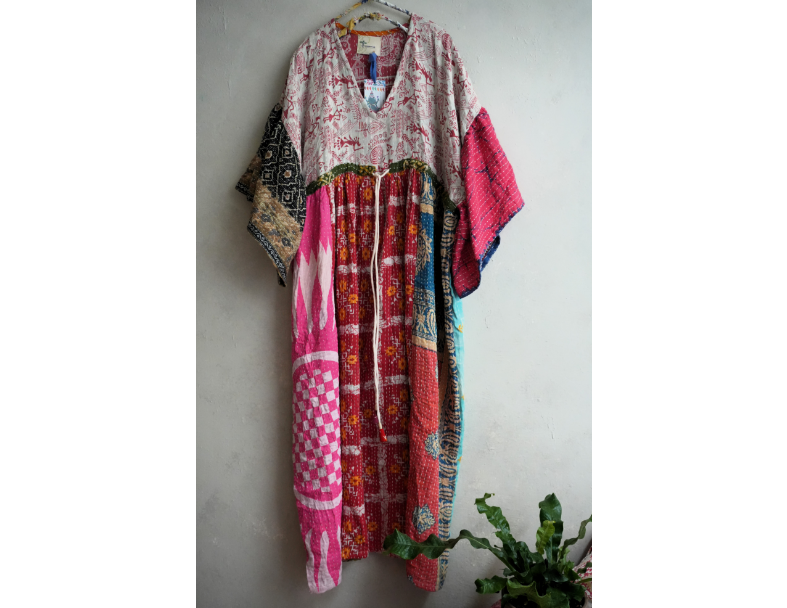 Kantha Gauze 棉紗老甘達洋裝* SOLD 2