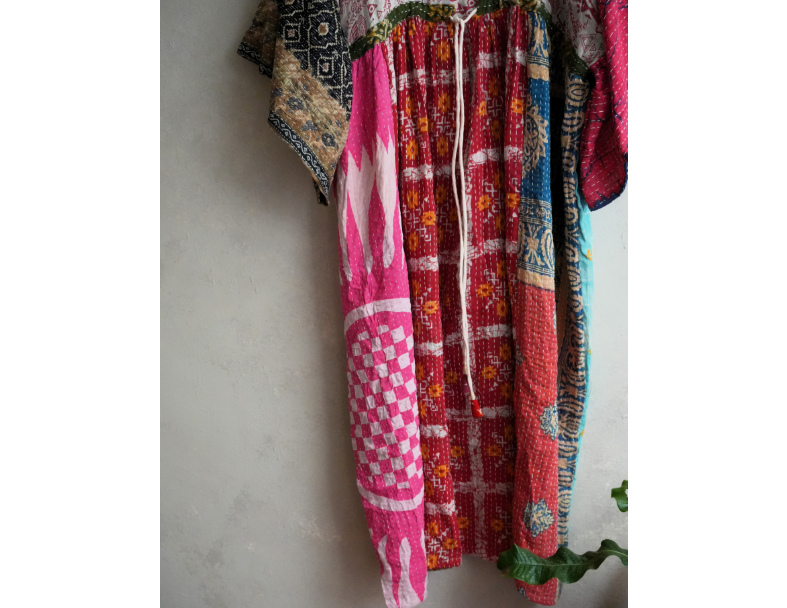 Kantha Gauze 棉紗老甘達洋裝* SOLD 3