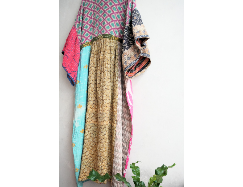 Kantha Gauze 棉紗老甘達洋裝* SOLD 5