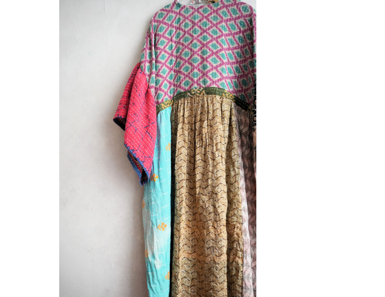 Kantha Gauze 棉紗老甘達洋裝* SOLD 6
