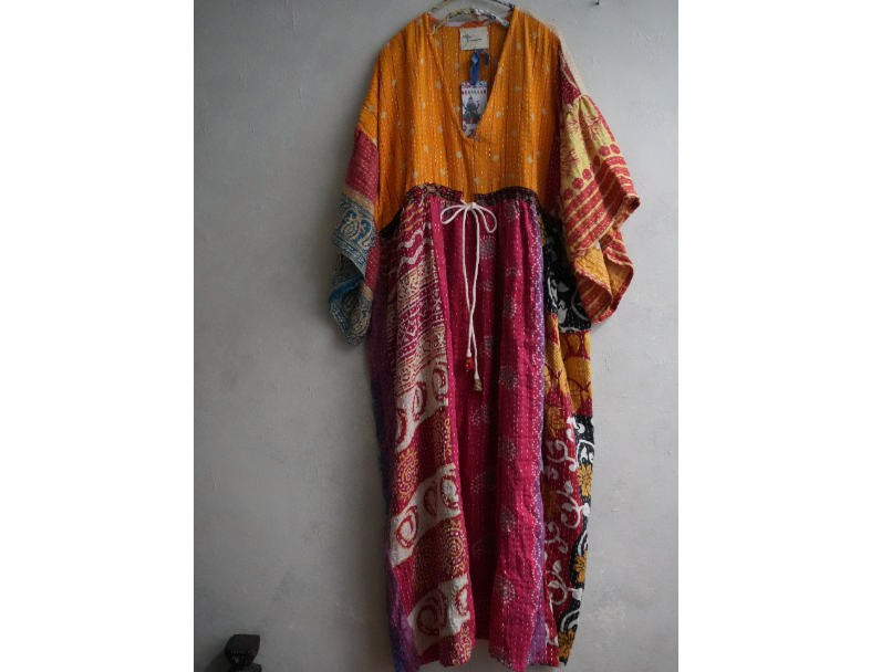 Kantha Gauze 棉紗老甘達洋裝*B7 2