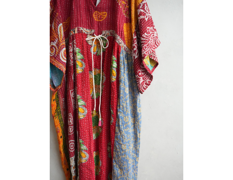 Kantha Gauze 棉紗老甘達洋裝*B5 3