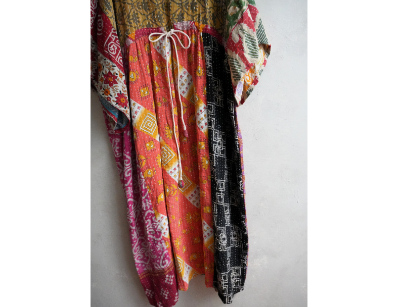 Kantha Gauze 棉紗老甘達洋裝*B3*SOLD 3