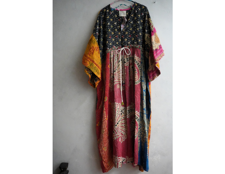 Kantha Gauze 棉紗老甘達洋裝*B1*SOLD 3