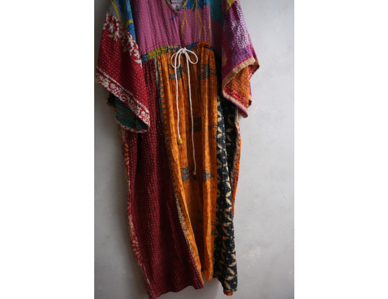 Kantha Gauze 棉紗老甘達洋裝*B4*SOLD 5