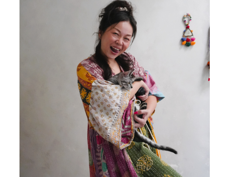 Kantha Gauze 棉紗老甘達洋裝*B2*SOLD 6