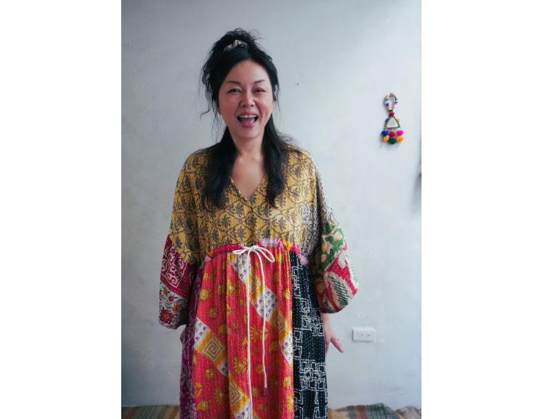 Kantha Gauze 棉紗老甘達洋裝*B3*SOLD 1