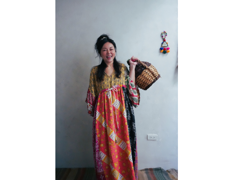 Kantha Gauze 棉紗老甘達洋裝*B3*SOLD 7