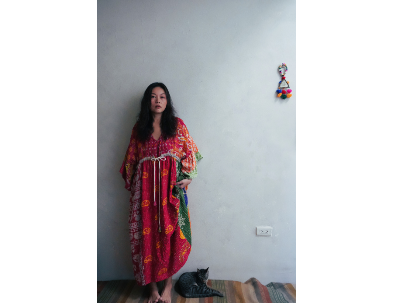Kantha Gauze 棉紗老甘達洋裝*B8 2