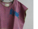 kantha Hindi 木印寬版上衣*old pink 