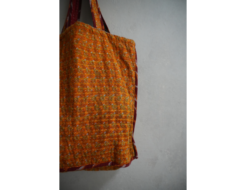 kantha Tote 老甘達花布袋 3