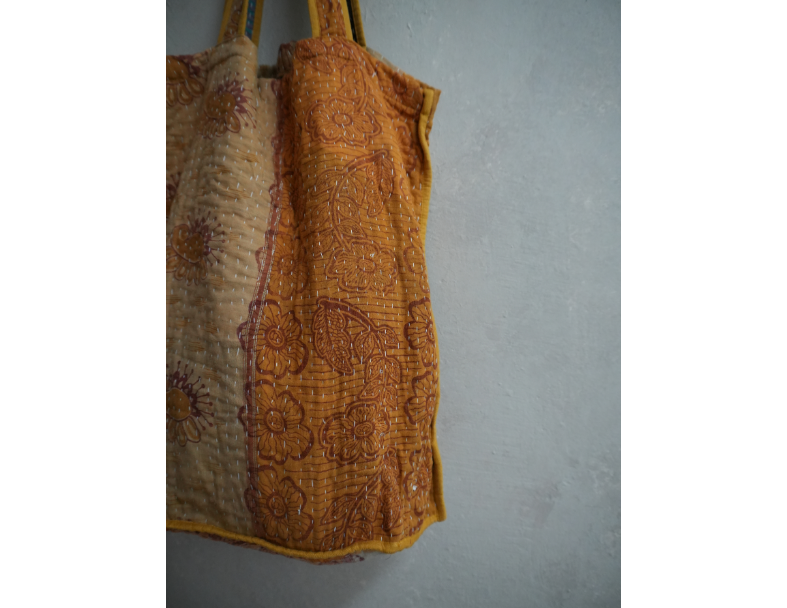 kantha Tote 老甘達花布袋 3