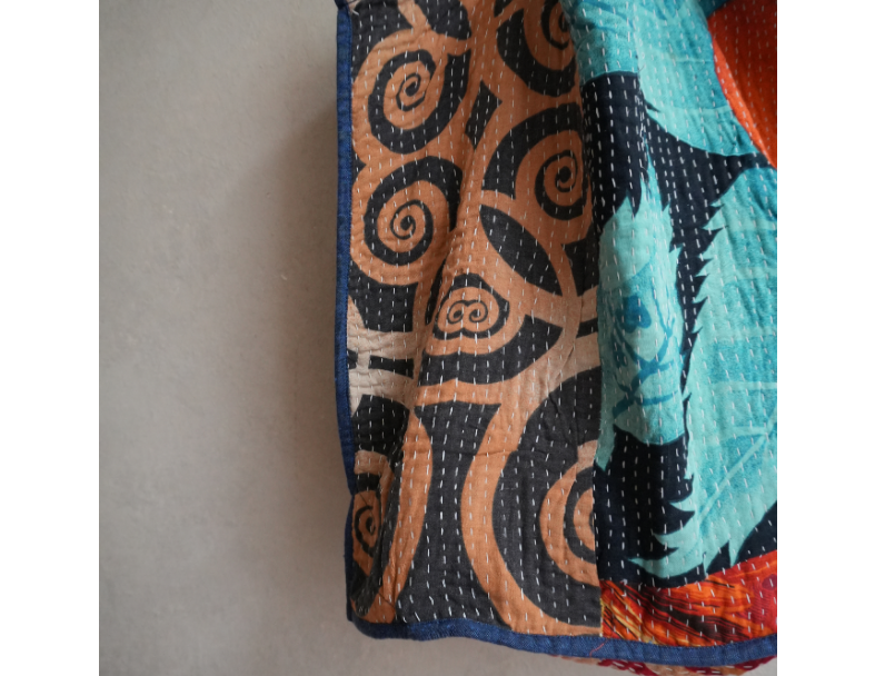 kantha Tote 老甘達花布袋 2