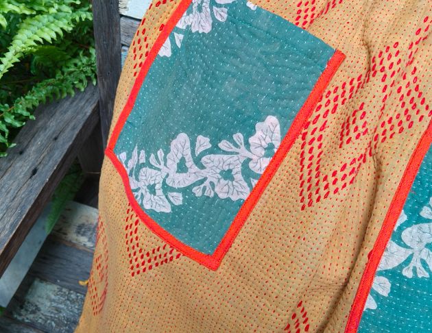 kantha 老甘達口袋褲*客訂 2