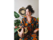 Kantha 老甘達玫瑰長洋*橘