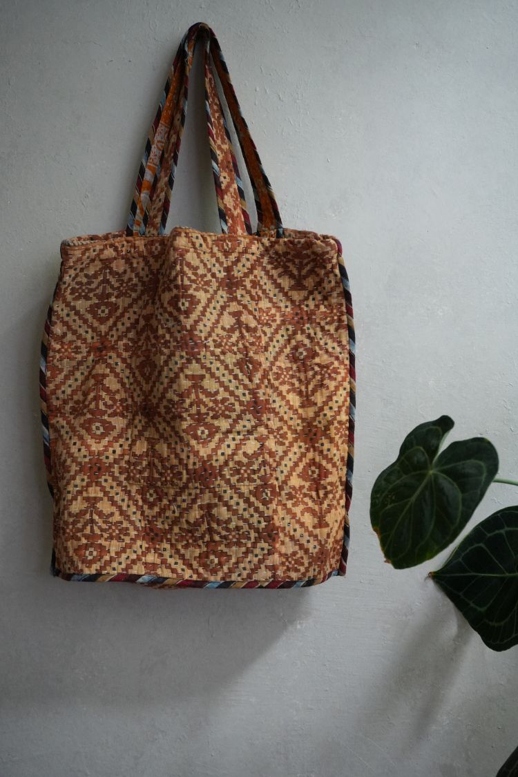 kantha Tote 老甘達花布袋