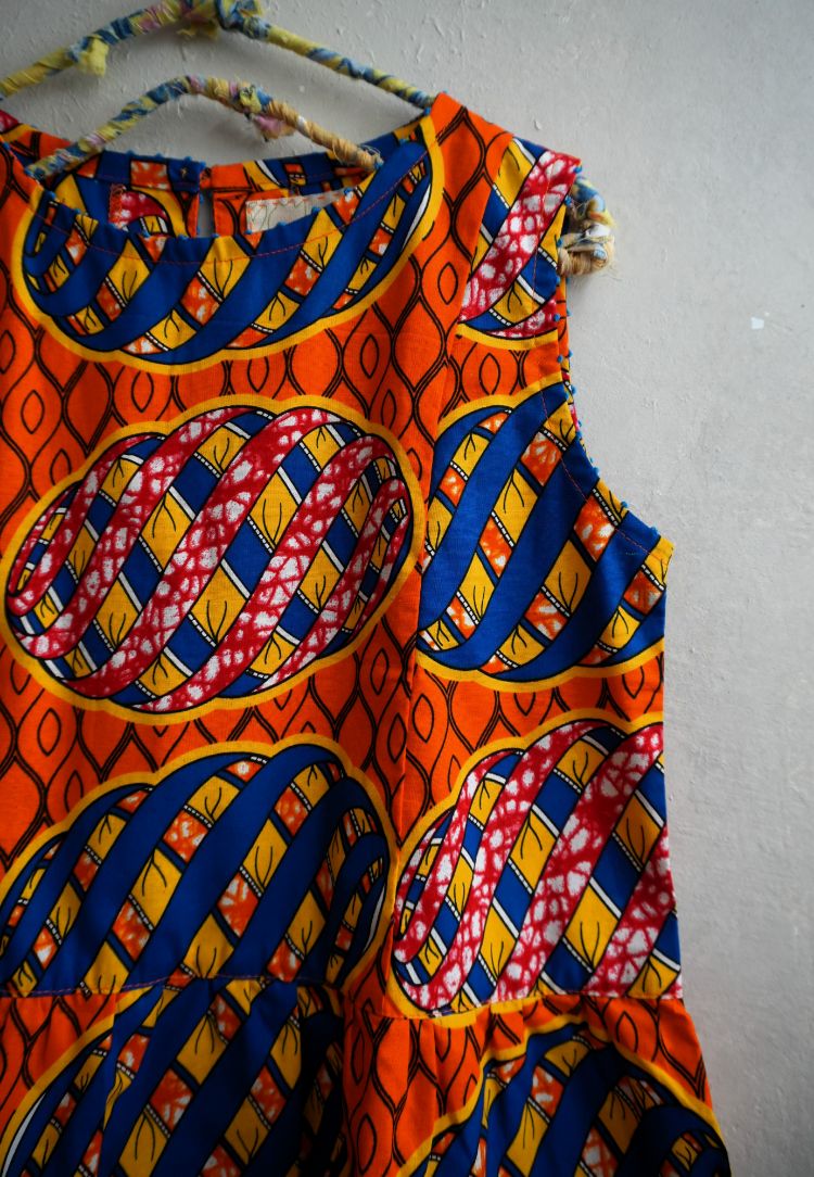 Africa 太陽花背心/橘色可可