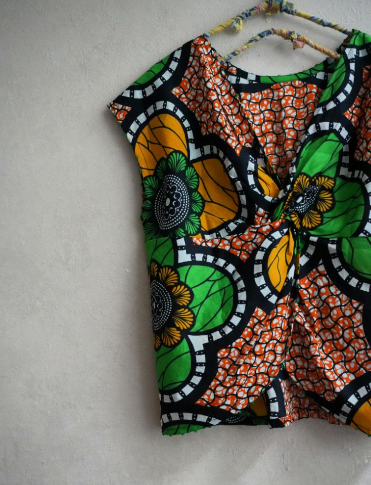 AFRICA CROSS BLOUSE*