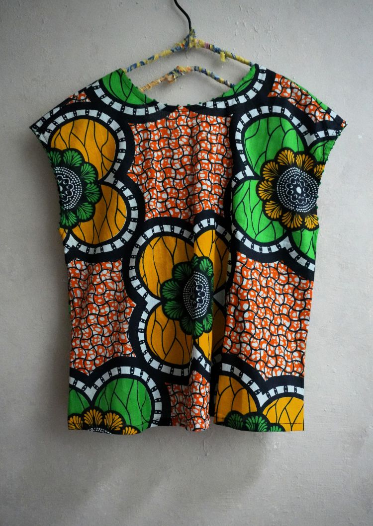 AFRICA CROSS BLOUSE*