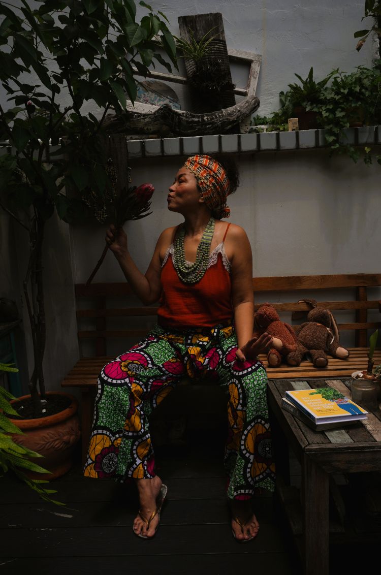 AFRICA Warrior Pants 戰士花綁褲