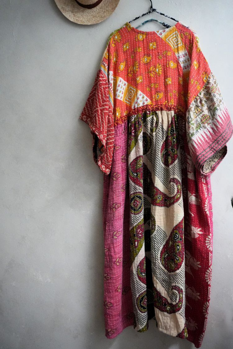 Kantha Gauze 棉紗老甘達洋裝 *1 *SOLD