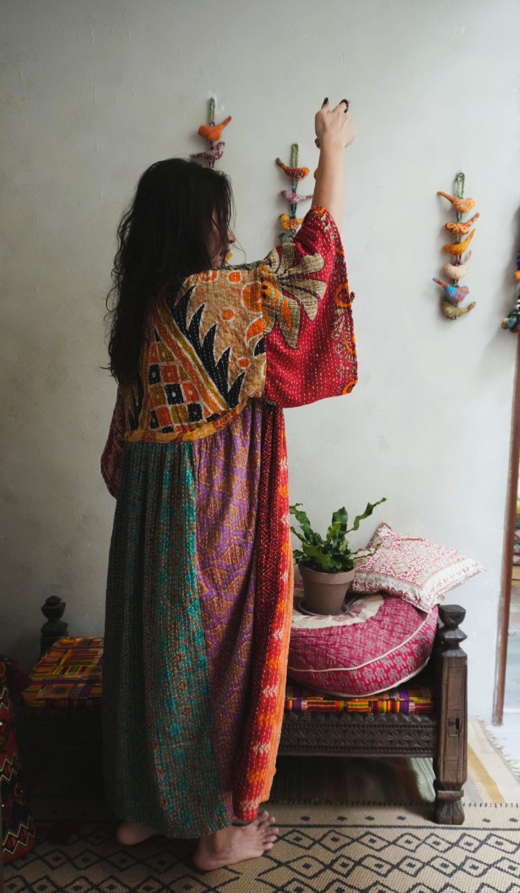 Kantha Gauze 棉紗老甘達洋裝*5