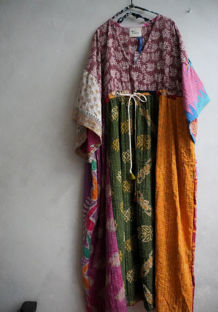 Kantha Gauze 棉紗老甘達洋裝*B2*SOLD