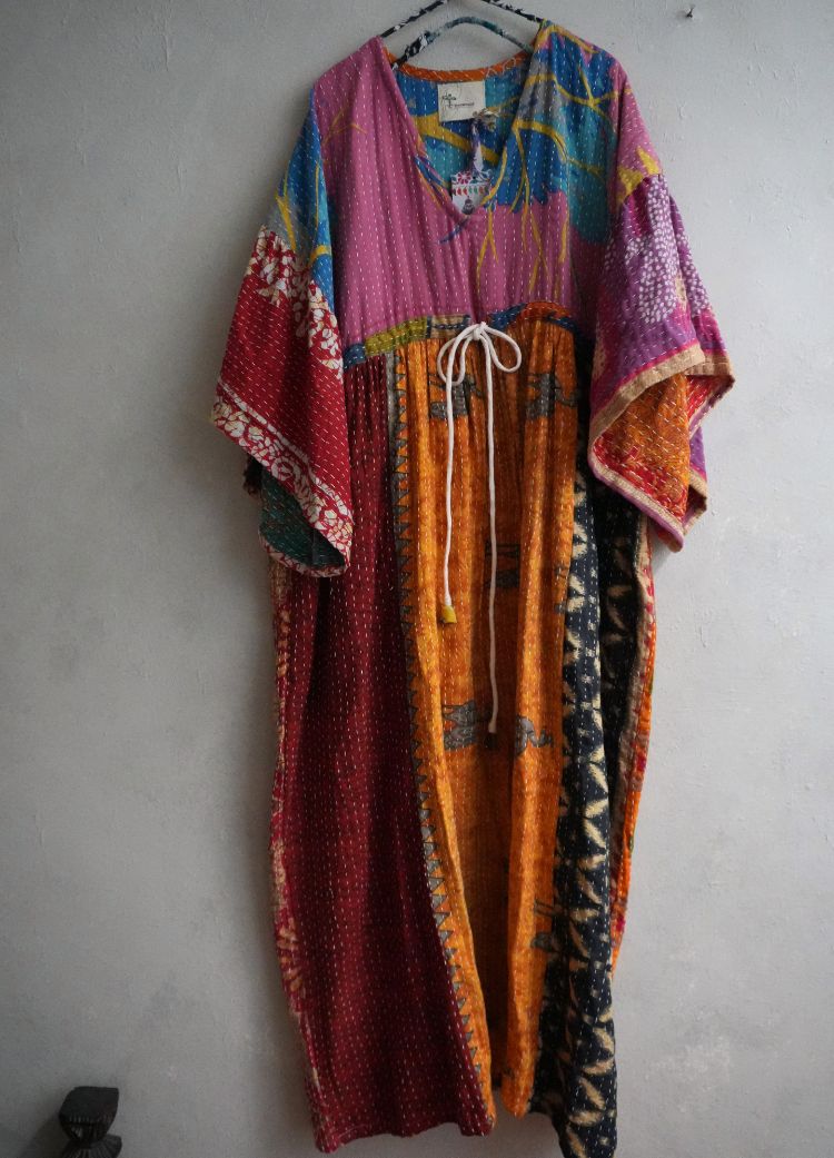 Kantha Gauze 棉紗老甘達洋裝*B4*SOLD