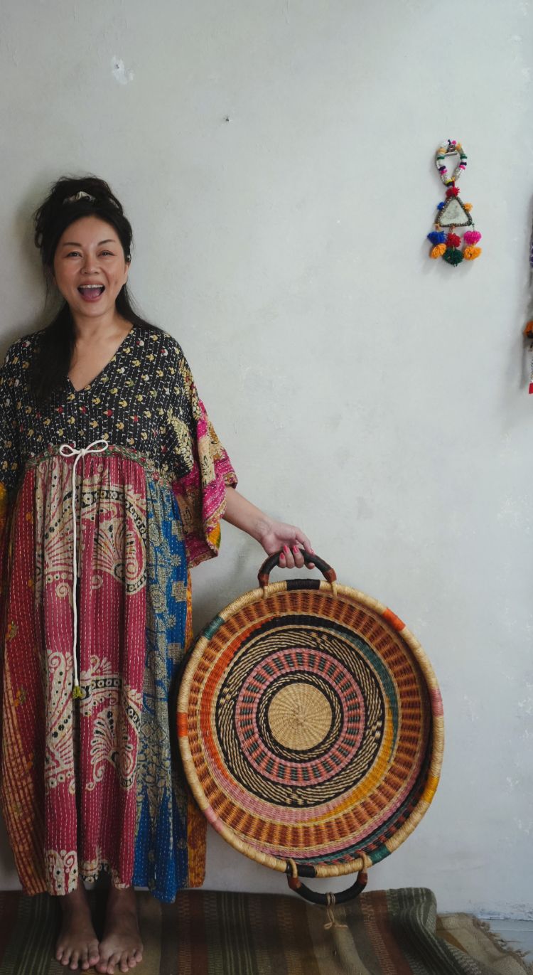 Kantha Gauze 棉紗老甘達洋裝*B1*SOLD