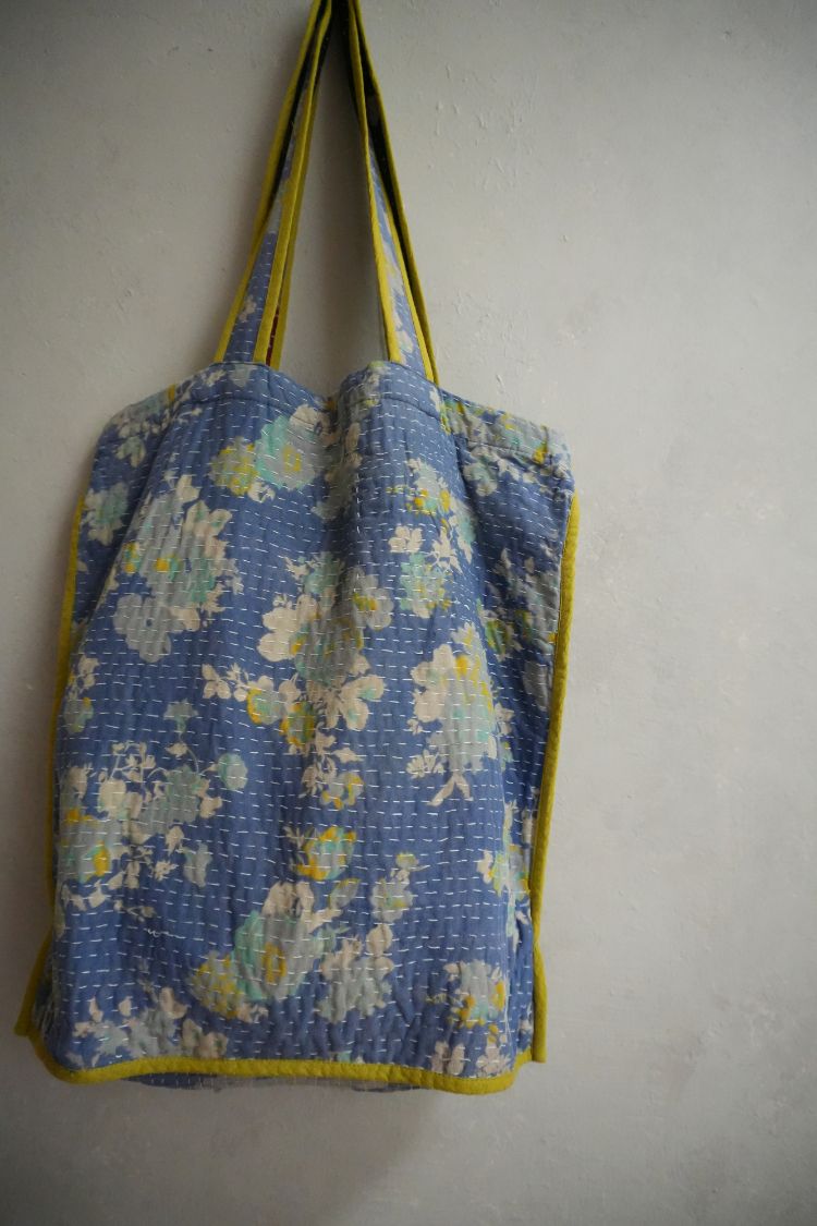 kantha Tote 老甘達花布袋