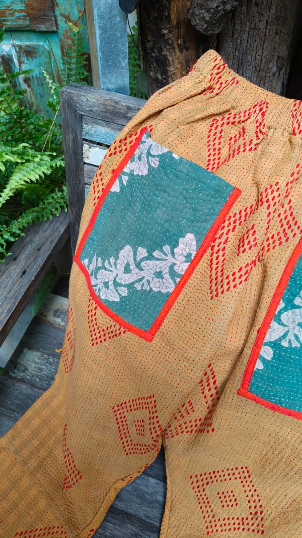 kantha 老甘達口袋褲*客訂