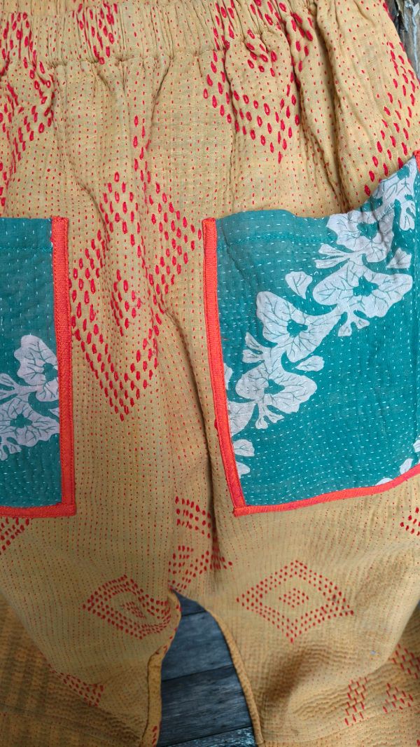 kantha 老甘達口袋褲*客訂