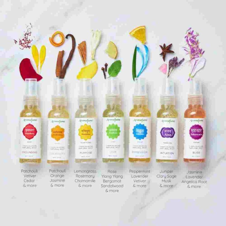 Seven chakras mist gift pack /七脈輪香霧禮盒